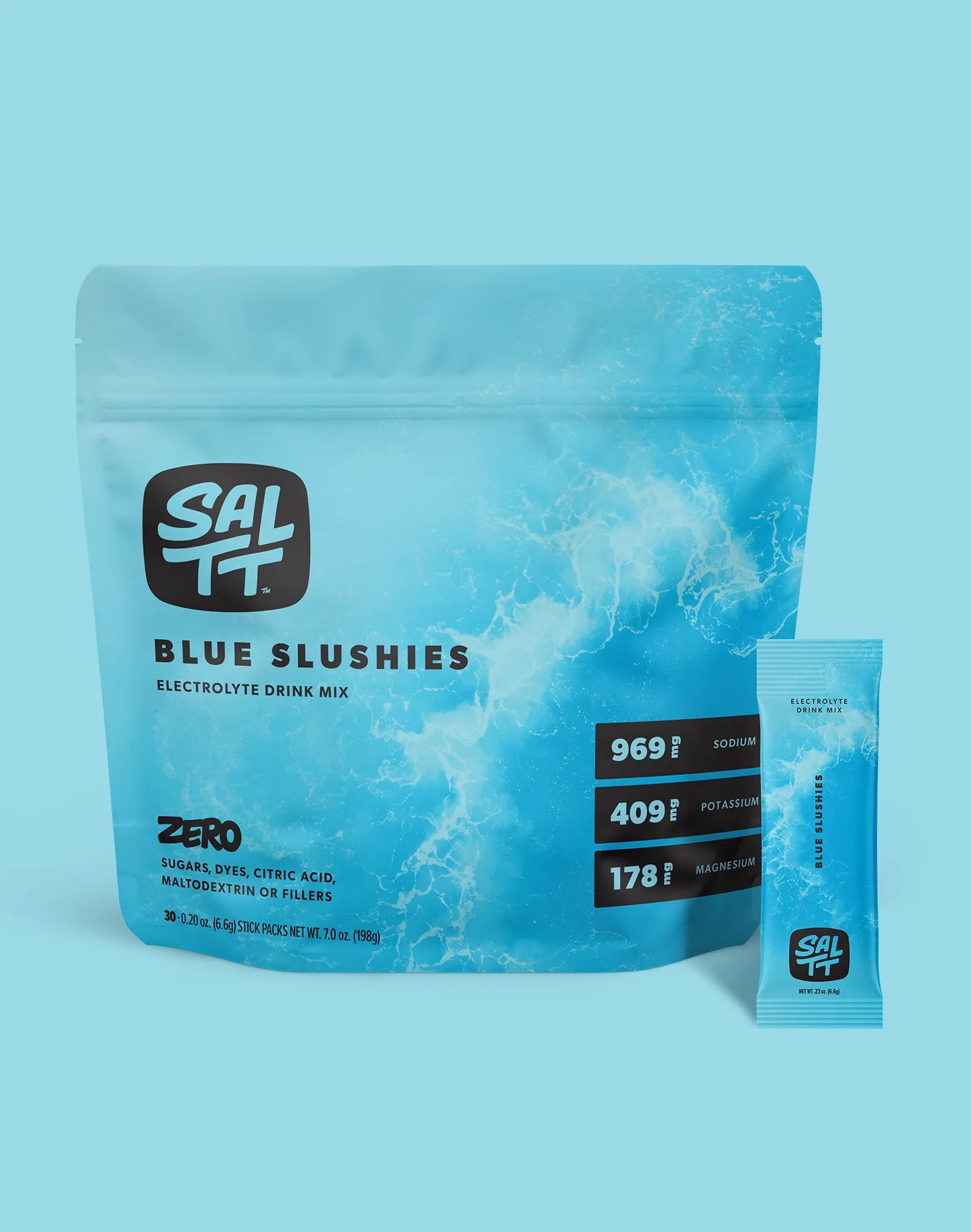 Blue Slushies 30 count package