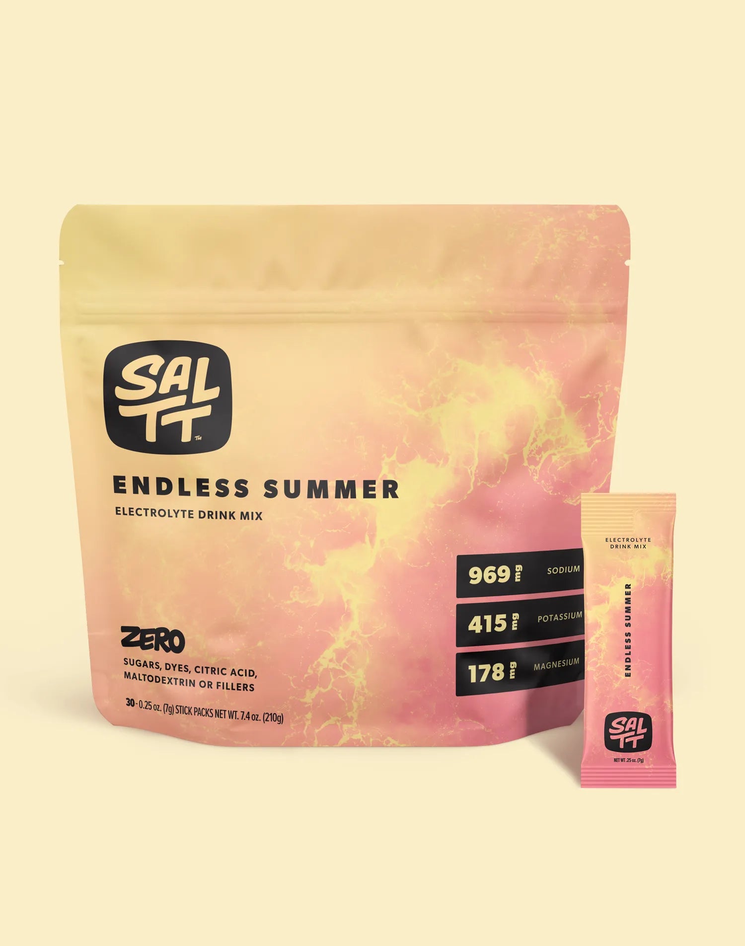 Package Front of 30 Stick Bag of Endless Summer