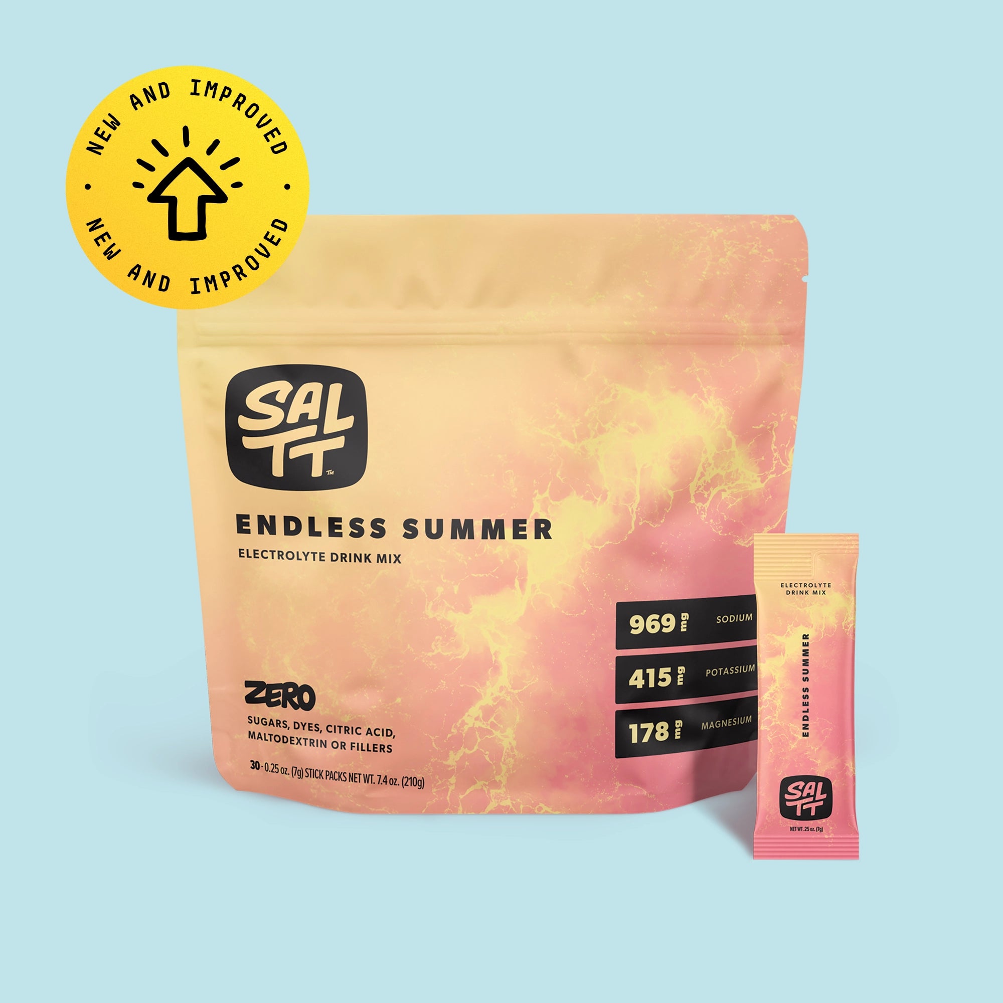 Package Front of 30 Stick Bag of Endless Summer
