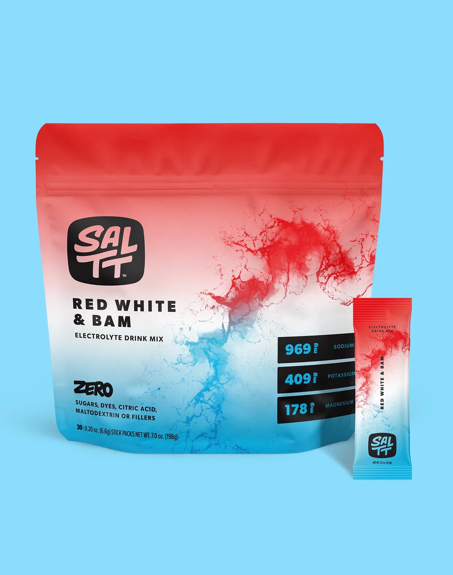 SALTT Red White & Bam 30 count package