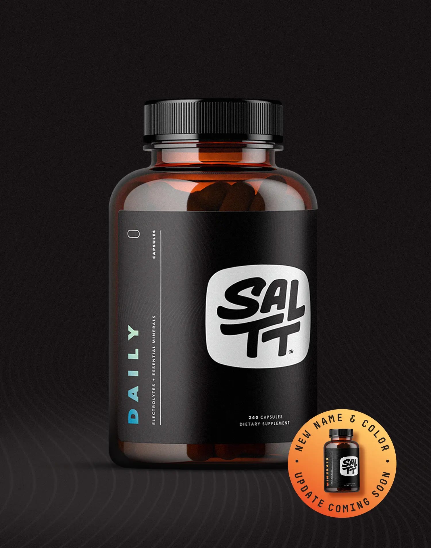 Daily capsules bottle