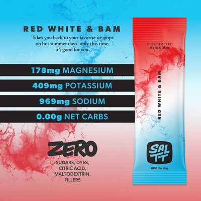 SALTT Red White & Bam 30 count package