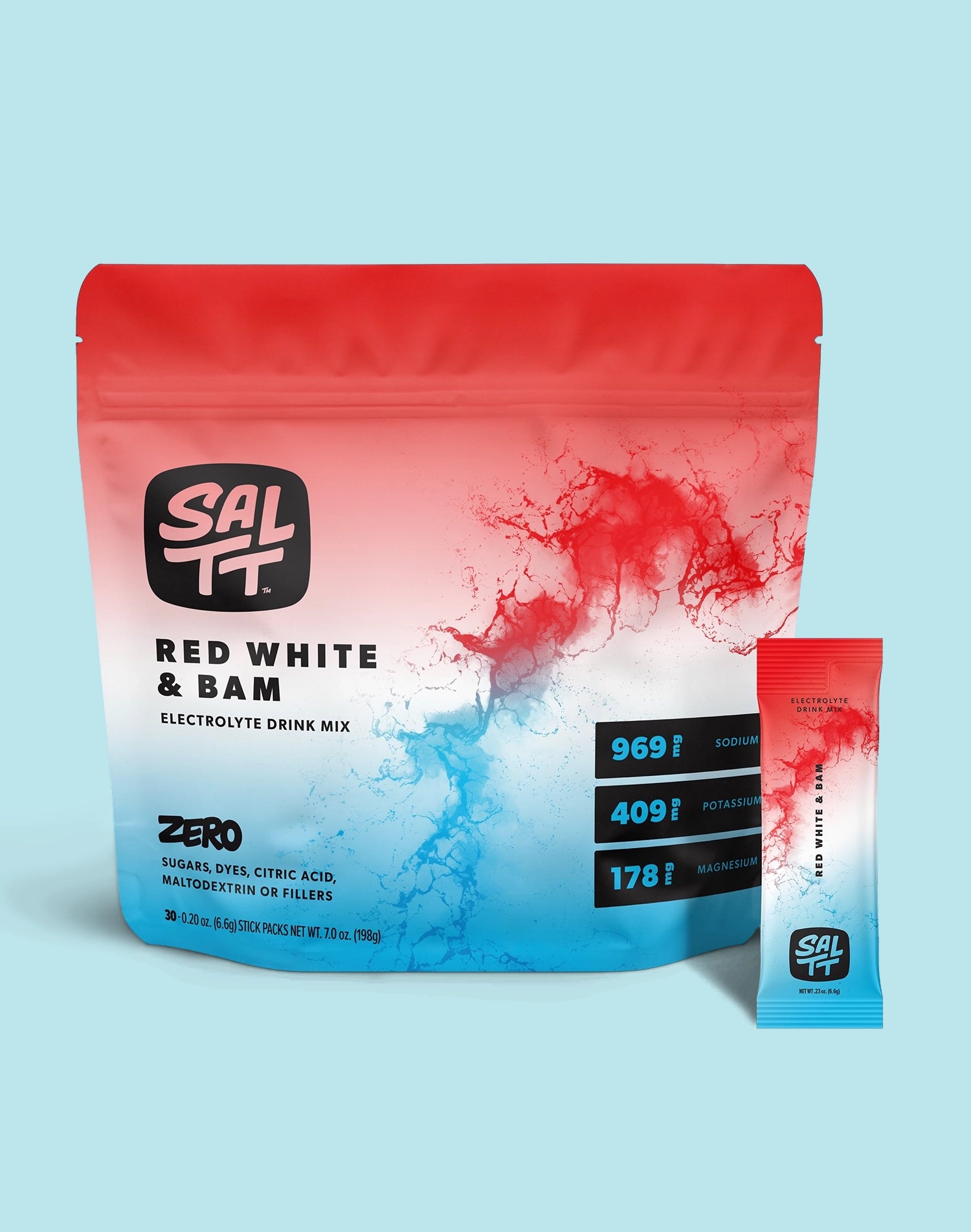 SALTT Red White & Bam 30 count package