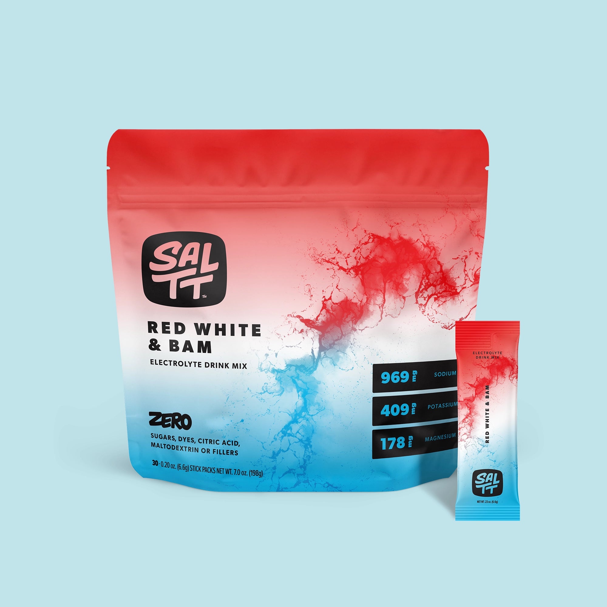 SALTT Red White & Bam 30 count package